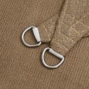  Żagiel przeciwsłoneczny, 160 g/m², kolor taupe, 4/5x4 m, HDPE Lumarko! Lumarko!