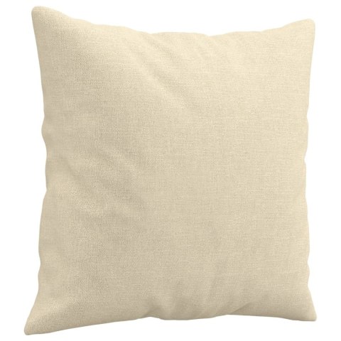  3-cz. komplet wypoczynkowy z poduszkami, kremowy, tkanina Lumarko! Lumarko!