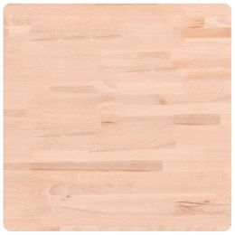  Blat do stolika, 50x50x4 cm, kwadratowy, lite drewno bukowe Lumarko! Lumarko!