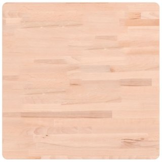  Blat do stolika, 50x50x4 cm, kwadratowy, lite drewno bukowe Lumarko! Lumarko!