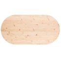  Blat stołu, 90x45x2,5 cm, lite drewno sosnowe, owalny Lumarko! Lumarko!