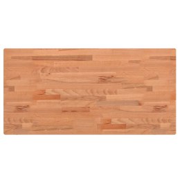  Blat stołu, 80x40x1,5 cm, prostokątny, lite drewno bukowe Lumarko! Lumarko!