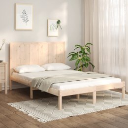  Rama łóżka bez materaca, 120x200 cm, lite drewno sosnowe Lumarko! Lumarko!