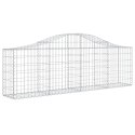  Kosze gabionowe, 14 szt, 200x30x60/80 cm, galwanizowane żelazo Lumarko! Lumarko!