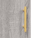  Witrynka szary dąb sonoma 69,5x34x180cm materiał drewnopochodny Lumarko! Lumarko!