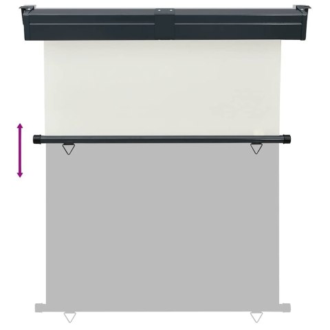  Markiza boczna na balkon, 145x250 cm, kremowa Lumarko! Lumarko!
