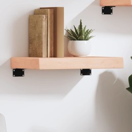  Półka, 40x30x(2-6) cm, surowe lite drewno dębowe Lumarko! Lumarko!