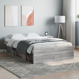  Rama łóżka, szary dąb sonoma, 120x200 cm Lumarko! Lumarko!