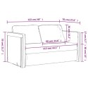  Sofa podłogowa 2-w-1, niebieska, 122x204x55 cm, aksamit Lumarko! Lumarko!