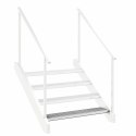  Stopień z kraty, 90x24x7 cm, stal galwanizowana Lumarko! Lumarko!