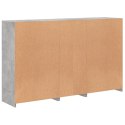  Szafka z oświetleniem LED, szarość betonu, 162x37x100 cm Lumarko! Lumarko!