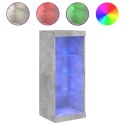 Szafka z oświetleniem LED, szarość betonu, 41x37x100 cm Lumarko! Lumarko!