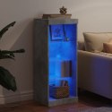  Szafka z oświetleniem LED, szarość betonu, 41x37x100 cm Lumarko! Lumarko!