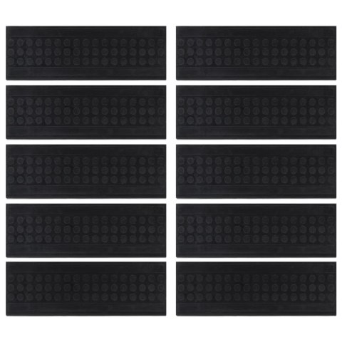  Nakładki na schody, 10 szt., 25x75 cm, gumowe Lumarko! Lumarko!