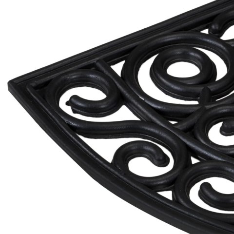  Wycieraczka, półokrągła, 45x75 cm, gumowa Lumarko! Lumarko!