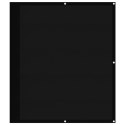Parawan balkonowy, czarny, 120x700 cm, 100% poliester Oxford Lumarko! Lumarko!