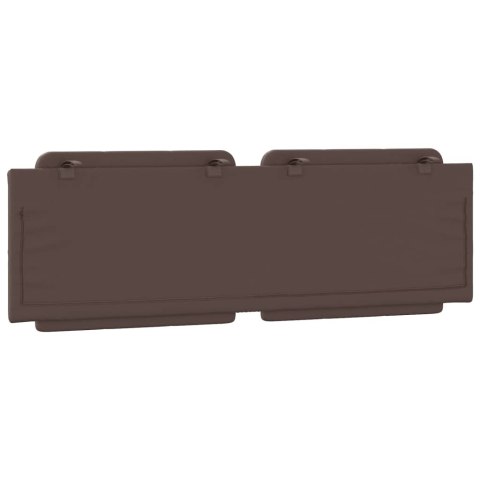  Poduszka na wezgłowie, brązowa, 160 cm, sztuczna skóra Lumarko! Lumarko!