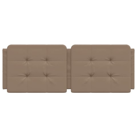  Poduszka na wezgłowie, cappuccino, 120 cm, sztuczna skóra Lumarko! Lumarko!