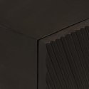 Stolik konsolowy, czarny, 90x30x76 cm, drewno mango i żelazo Lumarko! Lumarko!