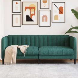  Sofa 2-osobowa, ciemnozielona, tapicerowana tkaniną Lumarko! Lumarko!