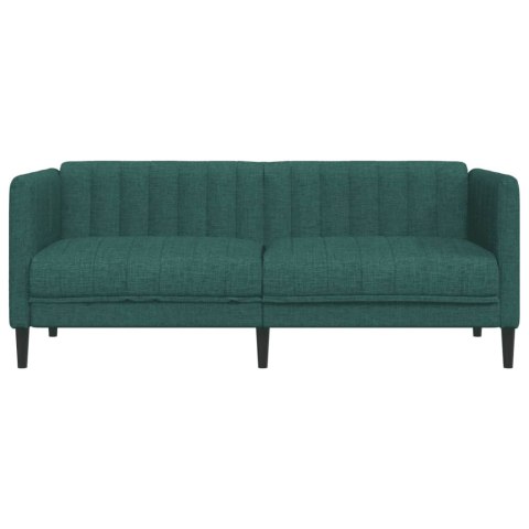 Sofa 2-osobowa, ciemnozielona, tapicerowana tkaniną Lumarko! Lumarko!