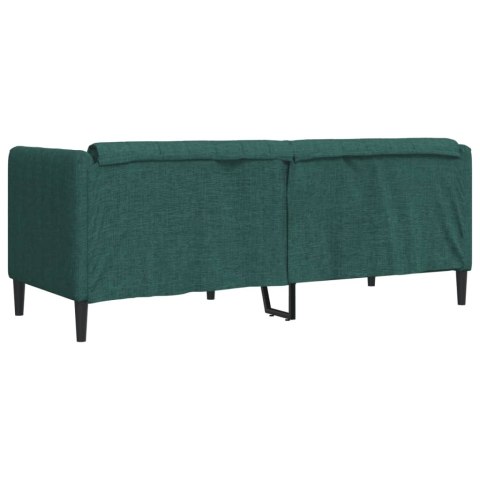 Sofa 2-osobowa, ciemnozielona, tapicerowana tkaniną Lumarko! Lumarko!