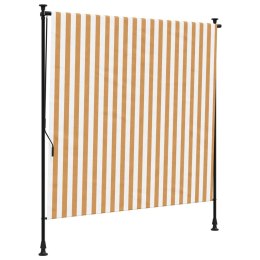  Roleta zewnętrzna, pomarańczowo-biała, 200x270 cm Lumarko! Lumarko!