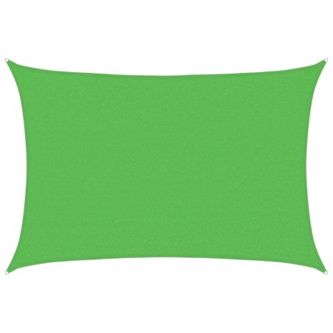 Żagiel przeciwsłoneczny, 160 g/m², jasnozielony, 2,5x4 m, HDPE Lumarko! Lumarko!