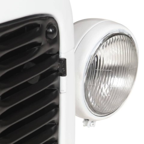  Szafka na wino - traktor, biała, 49x31x172 cm, drewno mango Lumarko! Lumarko!