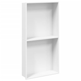  Wnęka prysznicowa, biała matowa, 32x62x9 cm, stal nierdzewna Lumarko! Lumarko!