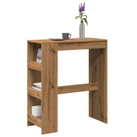  Stolik barowy z przegrodami, dąb artisian, 90x40x103,5 cm Lumarko! Lumarko!