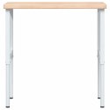  Stolik roboczy, 100x60x(73-99,5) cm, drewno dębowe, prostokątny Lumarko! Lumarko!