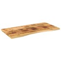  Blat biurka, z wycięciem, 110x50x2,5 cm, surowe drewno mango Lumarko! Lumarko!
