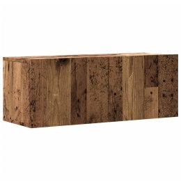 Ścienna szafka TV, stare drewno, 80x30x30 cm Lumarko! Lumarko!