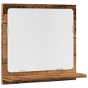 Szafka łazienkowa z lustrem, stare drewno, 40x11x37 cm Lumarko! Lumarko!