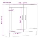  Szafka na książki, dąb artisan, 82,5x30,5x80 cm Lumarko! Lumarko!