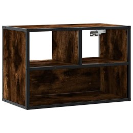 Szafka pod telewizor, przydymiony dąb, 60x31x39,5 cm Lumarko! Lumarko!