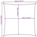  Żagiel przeciwsłoneczny, 160 g/m², beżowy, 4,5x4,5 m, HDPE Lumarko! Lumarko!