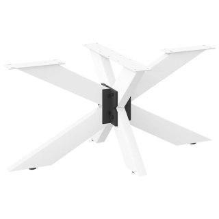  Noga stolika kawowego, biały, 98x58x(42-43) cm, stal Lumarko! Lumarko!
