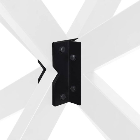  Noga stolika kawowego, biały, 98x58x(42-43) cm, stal Lumarko! Lumarko!