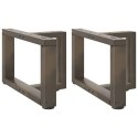  Nogi do stolika kawowego, 2 szt., 40x25x(30-31) cm, stal Lumarko! Lumarko!
