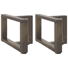  Nogi do stolika kawowego, 2 szt., 50x25x(30-31) cm, stal Lumarko! Lumarko!