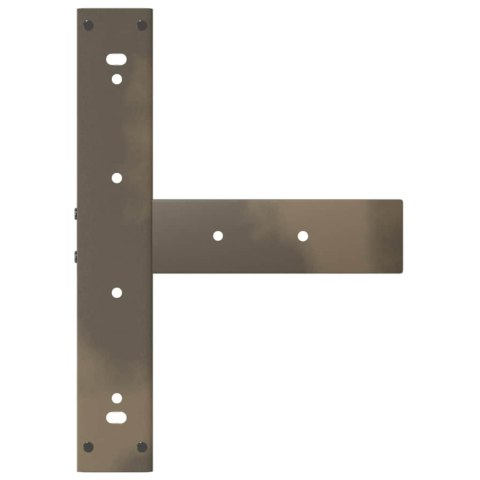 Nogi do stołu jadalnianego, 2 szt., 50x35x(72-73) cm, stal Lumarko! Lumarko!