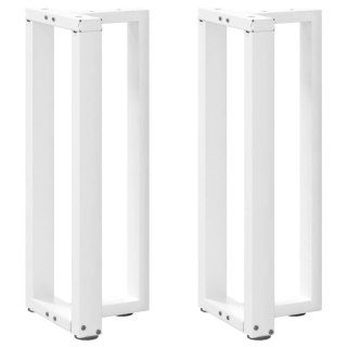  Nogi do stołu konsolowego, 2 pcs., białe, 38x25x(72-73) cm Lumarko! Lumarko!
