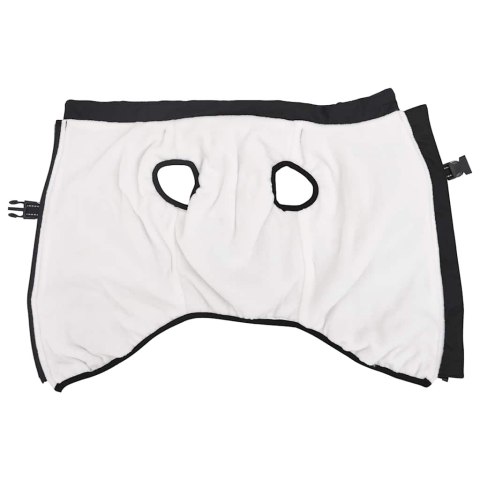  Płaszcz dla psa z szelkami, wodoodporny, czarny, L48 Lumarko! Lumarko!