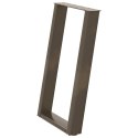 Nogi do stołu jadalnianego, 2 szt., 60x(72-73) cm, stal Lumarko! Lumarko!