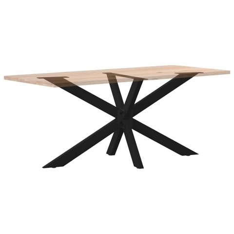  Noga do stołu jadalnego, czarny, 150x78x(72-73) cm, stal Lumarko! Lumarko!