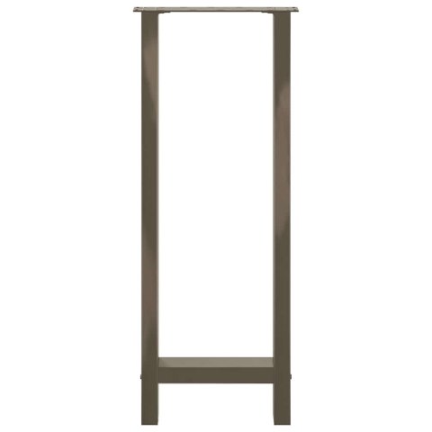 Nogi do stolika kawowego, 2 szt., 50x(100-101) cm, stal Lumarko! Lumarko!