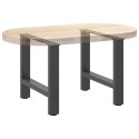  Nogi do stolika kawowego, antracyt, 2 szt., 60x(42-43) cm, stal Lumarko! Lumarko!