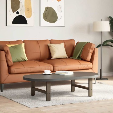  Nogi do stolika kawowego, naturalna stal, 2 szt., 60x(30-31) cm Lumarko! Lumarko!